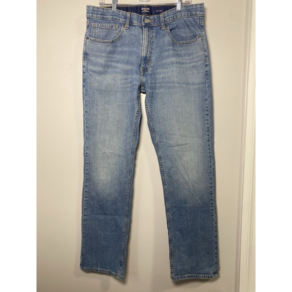 Levi's Strauss & Co. Gold Signature Mens Relaxed Fit Jeans Headlands - 36W x 34L